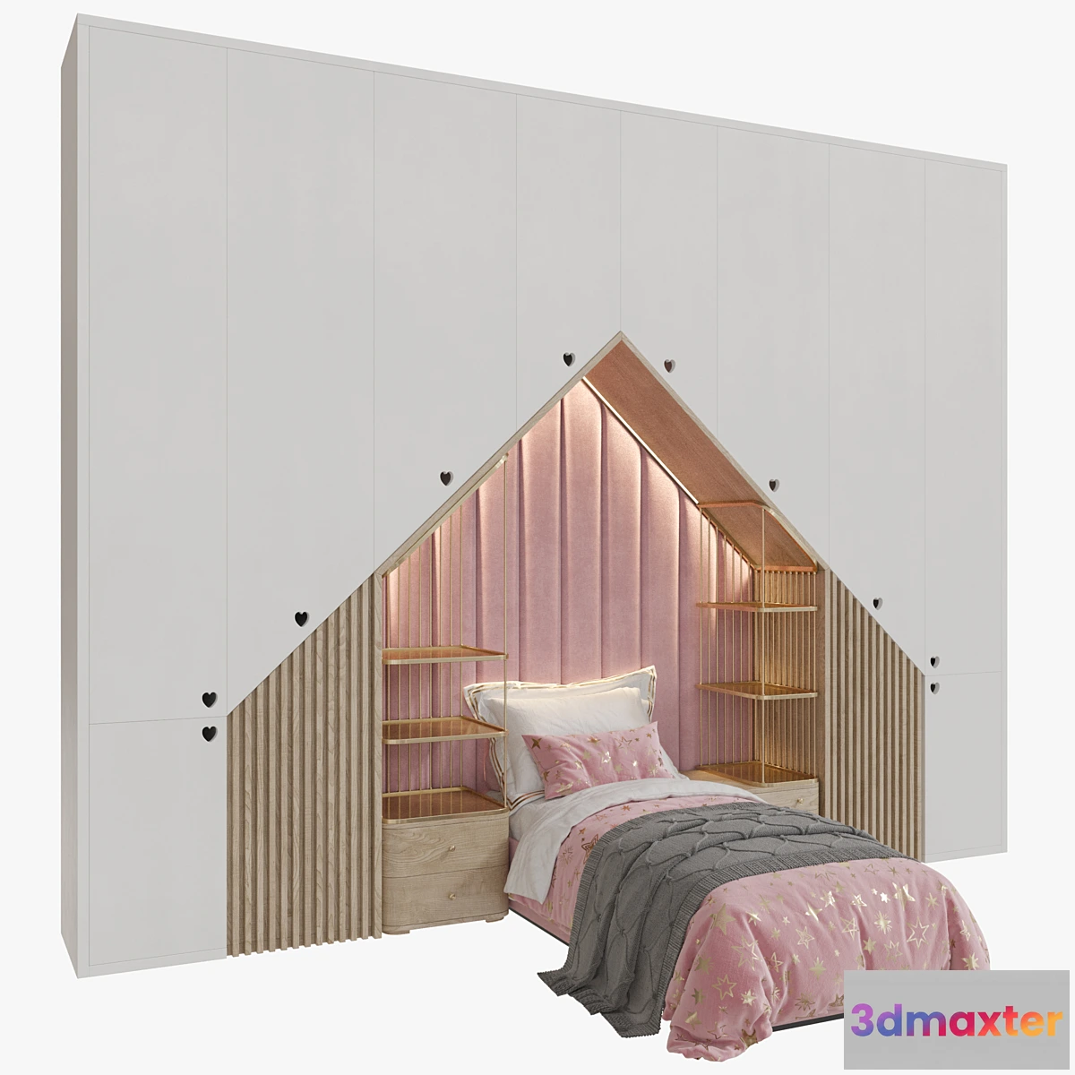 1446708 - Wardrobe For Children 08 3D Max