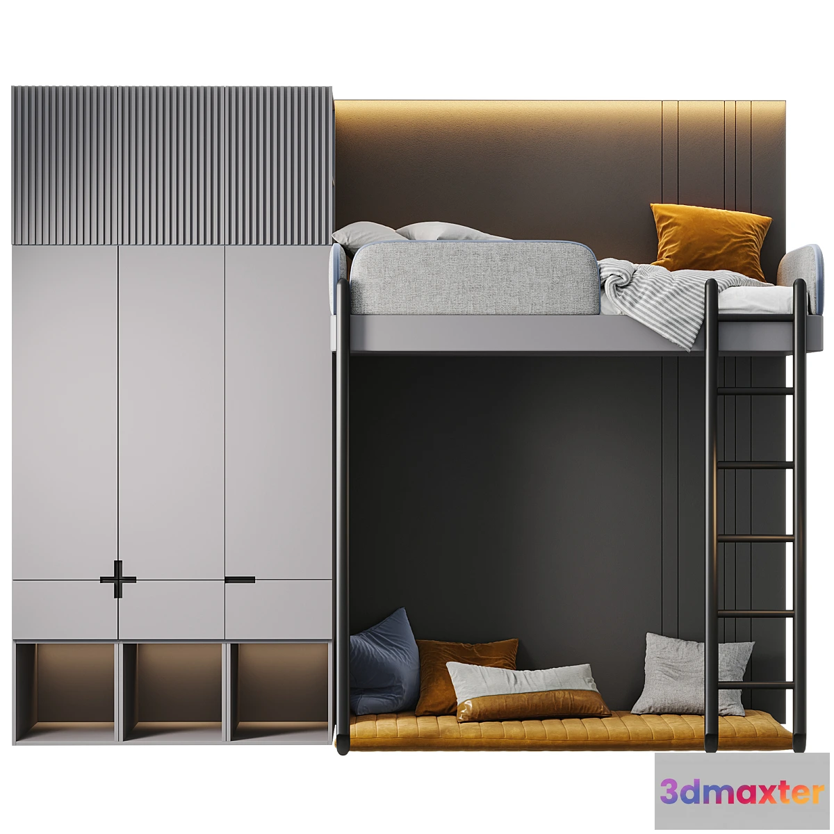 1463826 - Kids Bedroom 3D Max