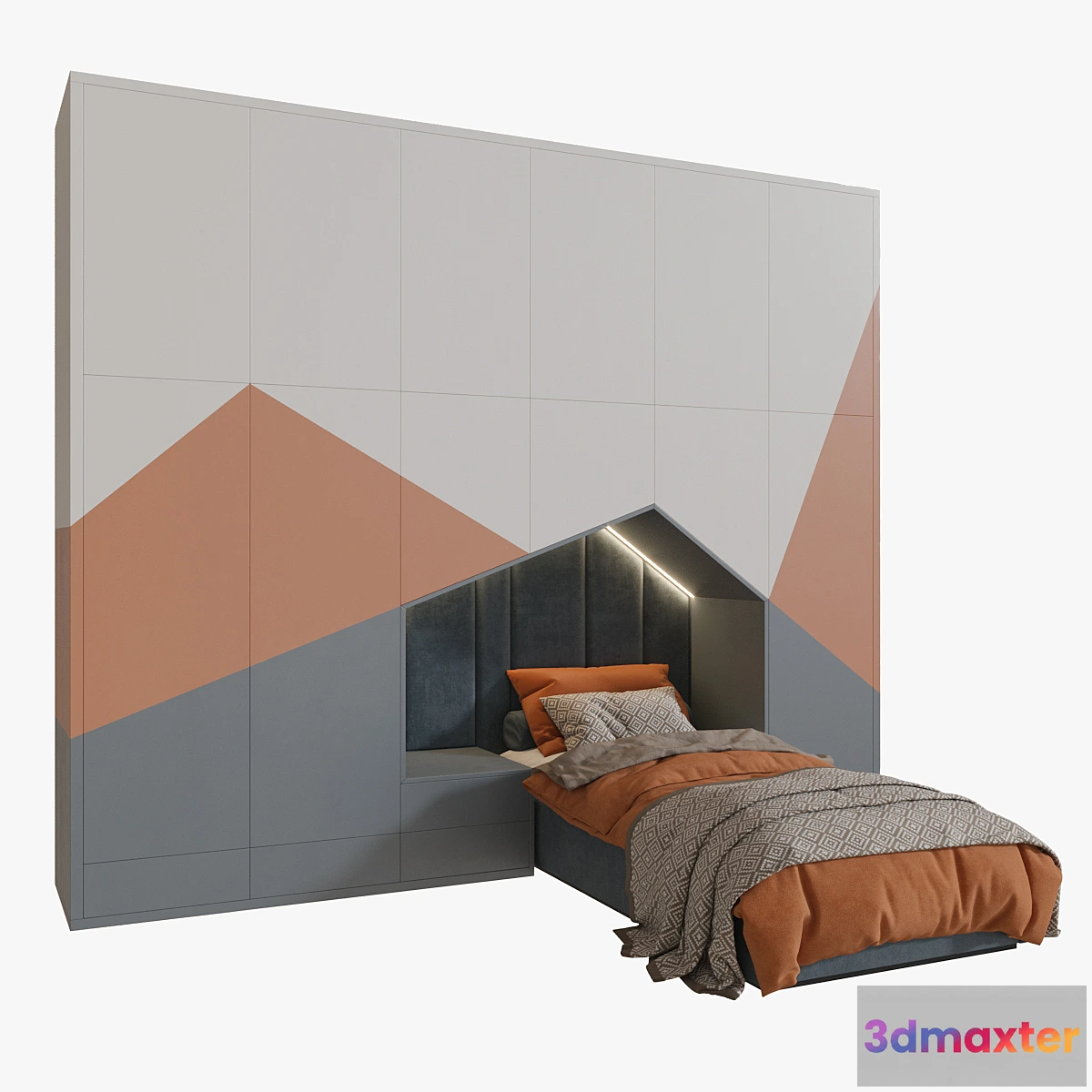 600545 - Wardrobe For Children 01