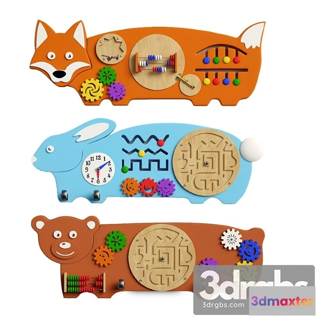 1015540 - Busyboard forest animals