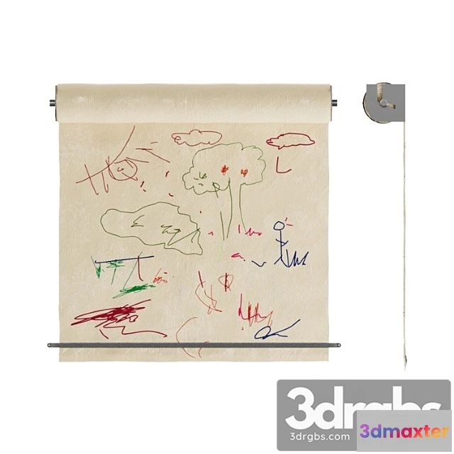 1015588 - Childrens Drawing Roller