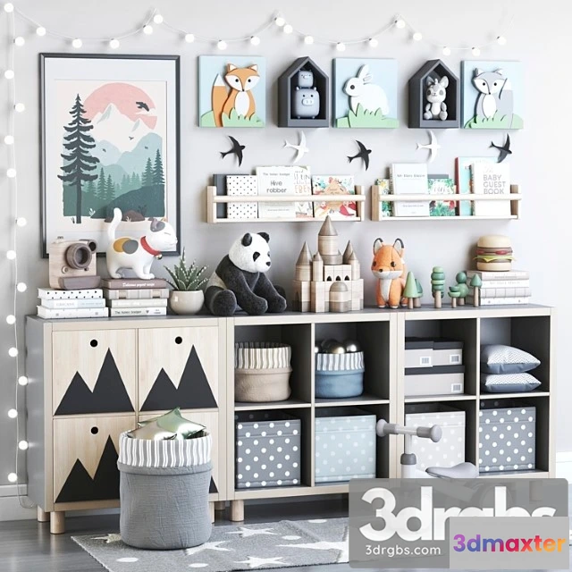 1015596 - Childrens Furniture with Toys