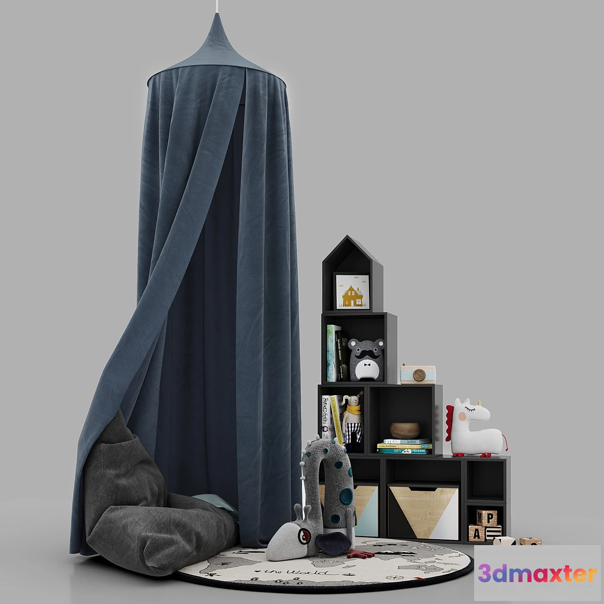 1409352 - Game canopy 3D Max