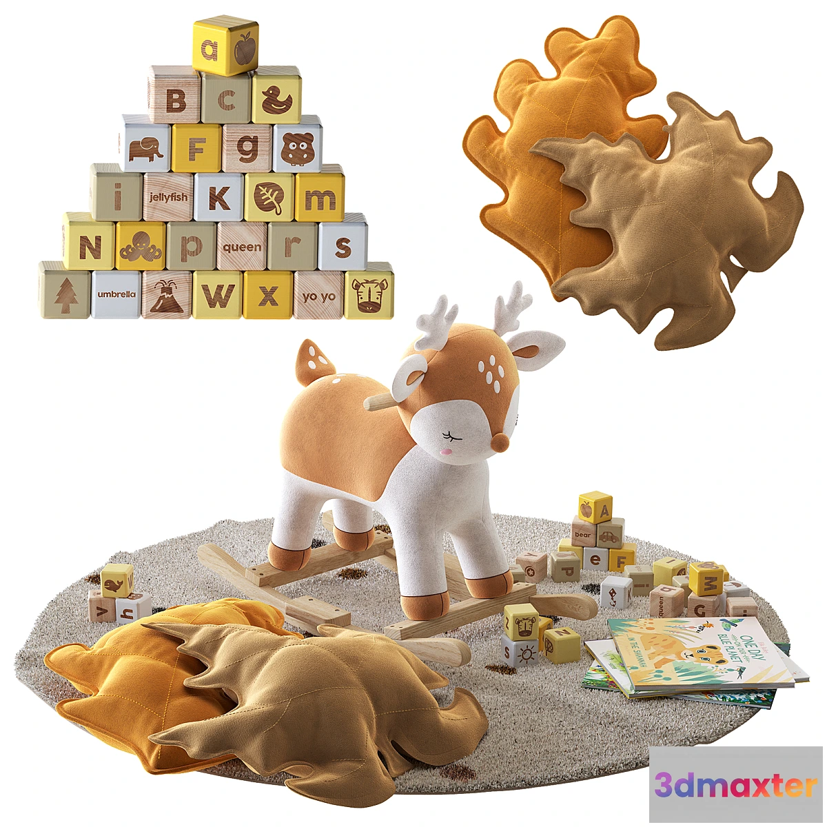 1409622 - Kids Room Decor GBS07 3D Max