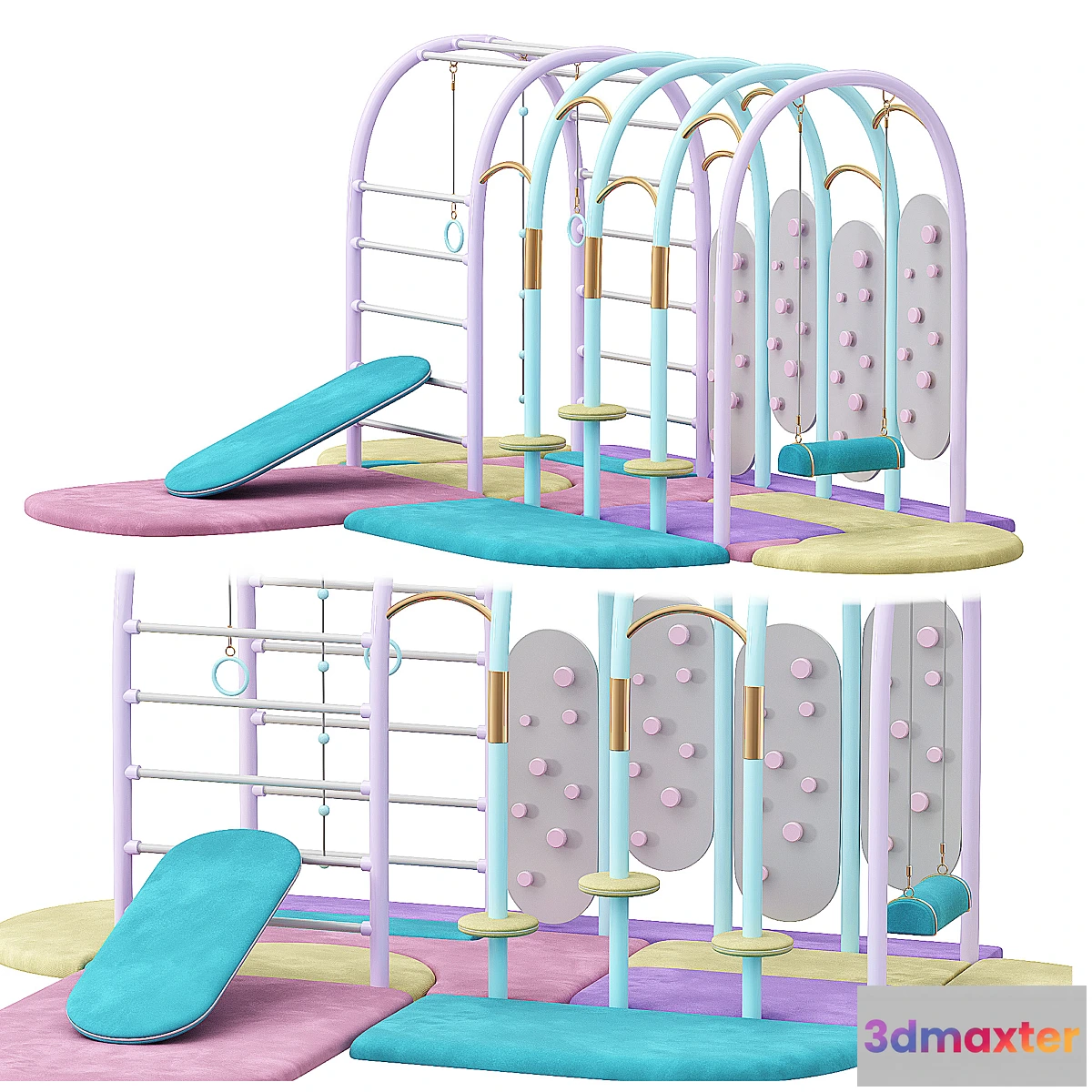 1409674 - BUBBLE GUM GYM 3D Max