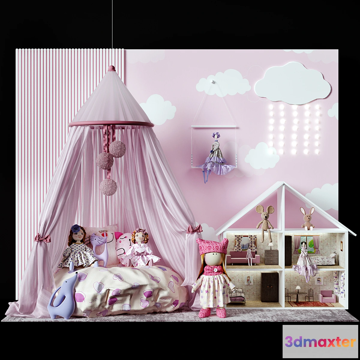 1410286 - Childroom decor vol_15 3D Max