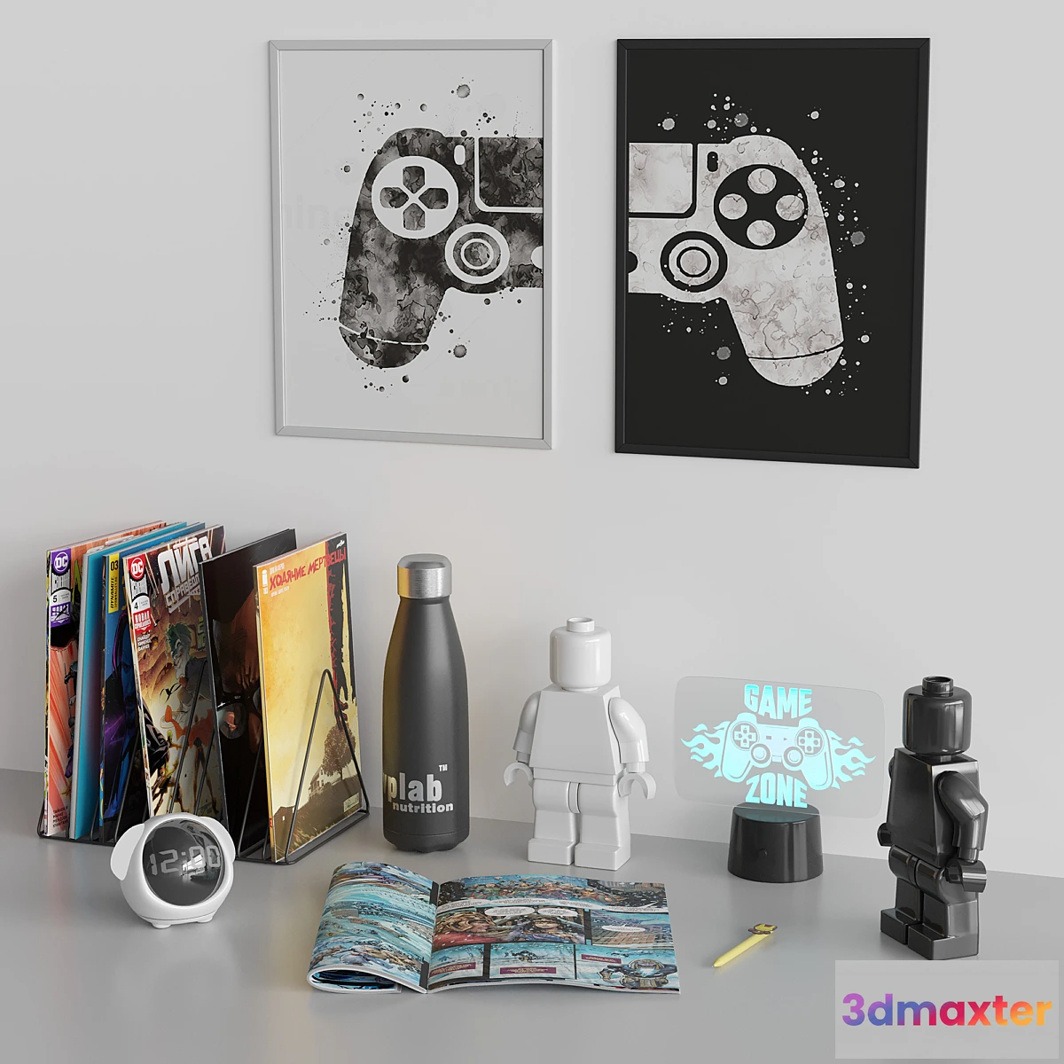 1411030 - Decor for a children’s room 3D Max