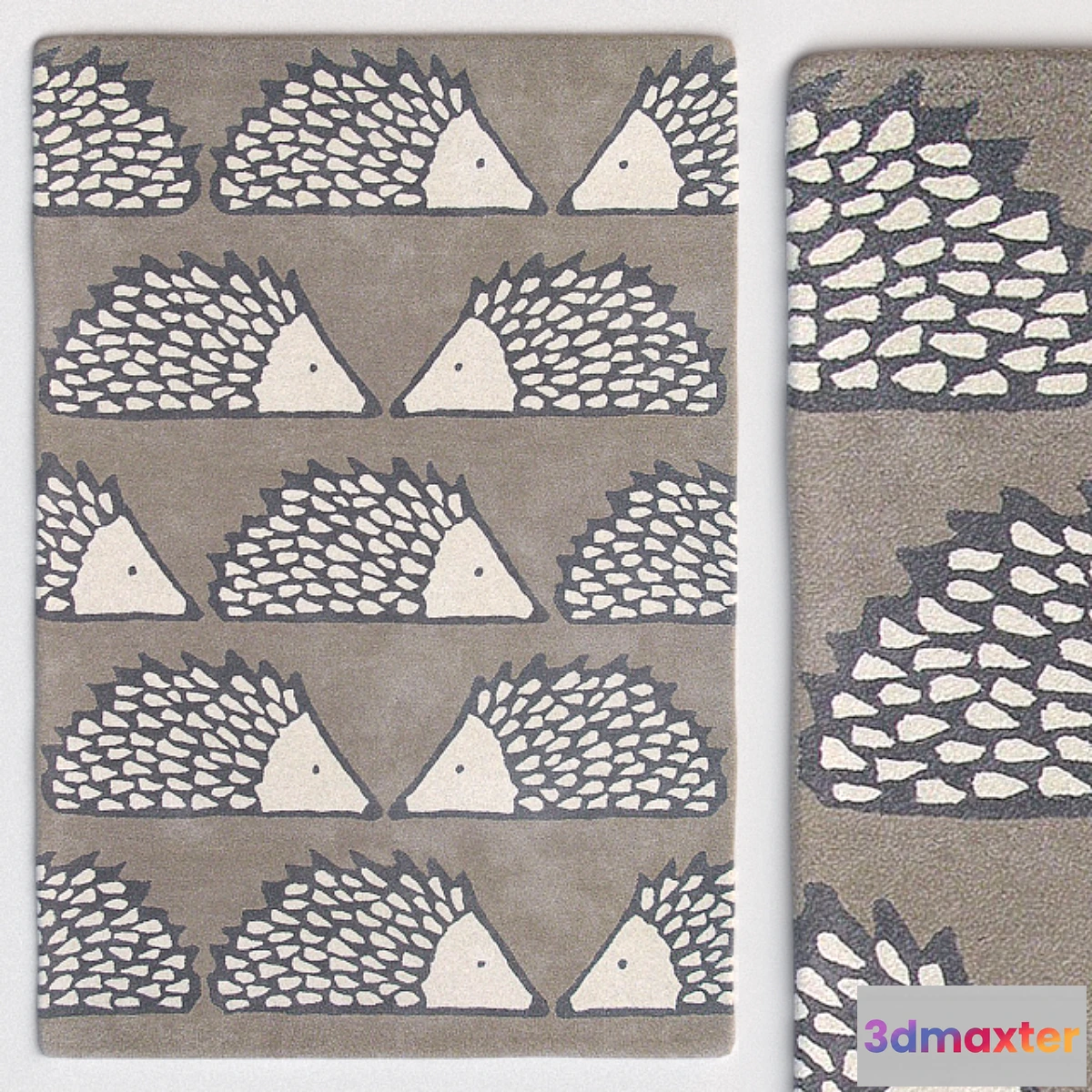 1411698 - Carpet Scion Spike New Pumice Rug 3D Max