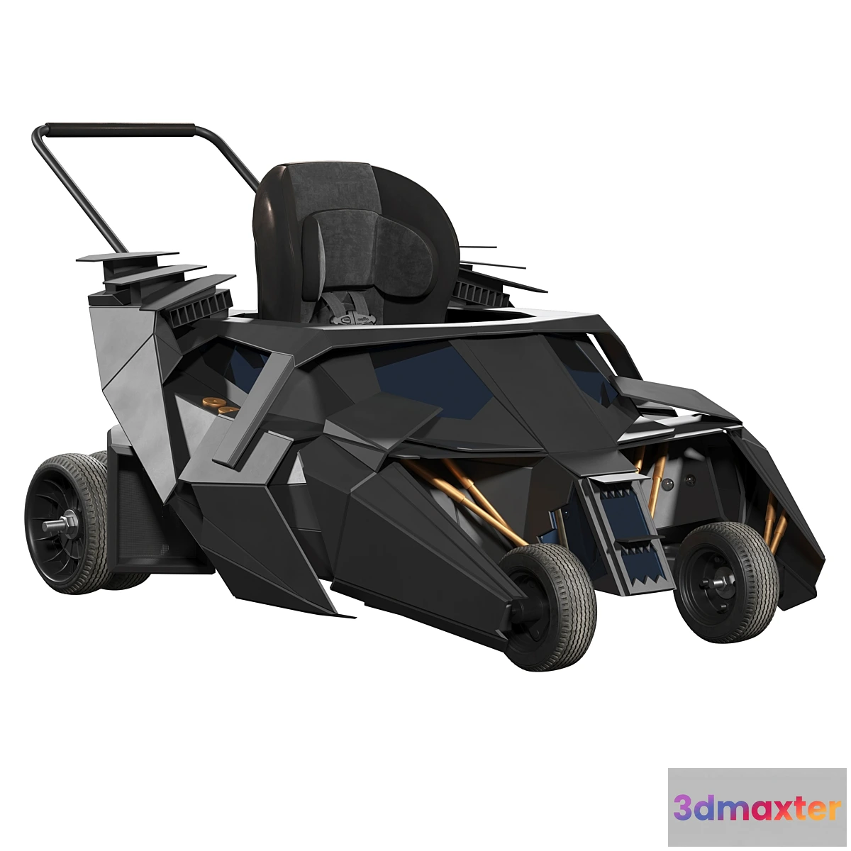 1413086 - Baby Batmobile stroller 3D Max