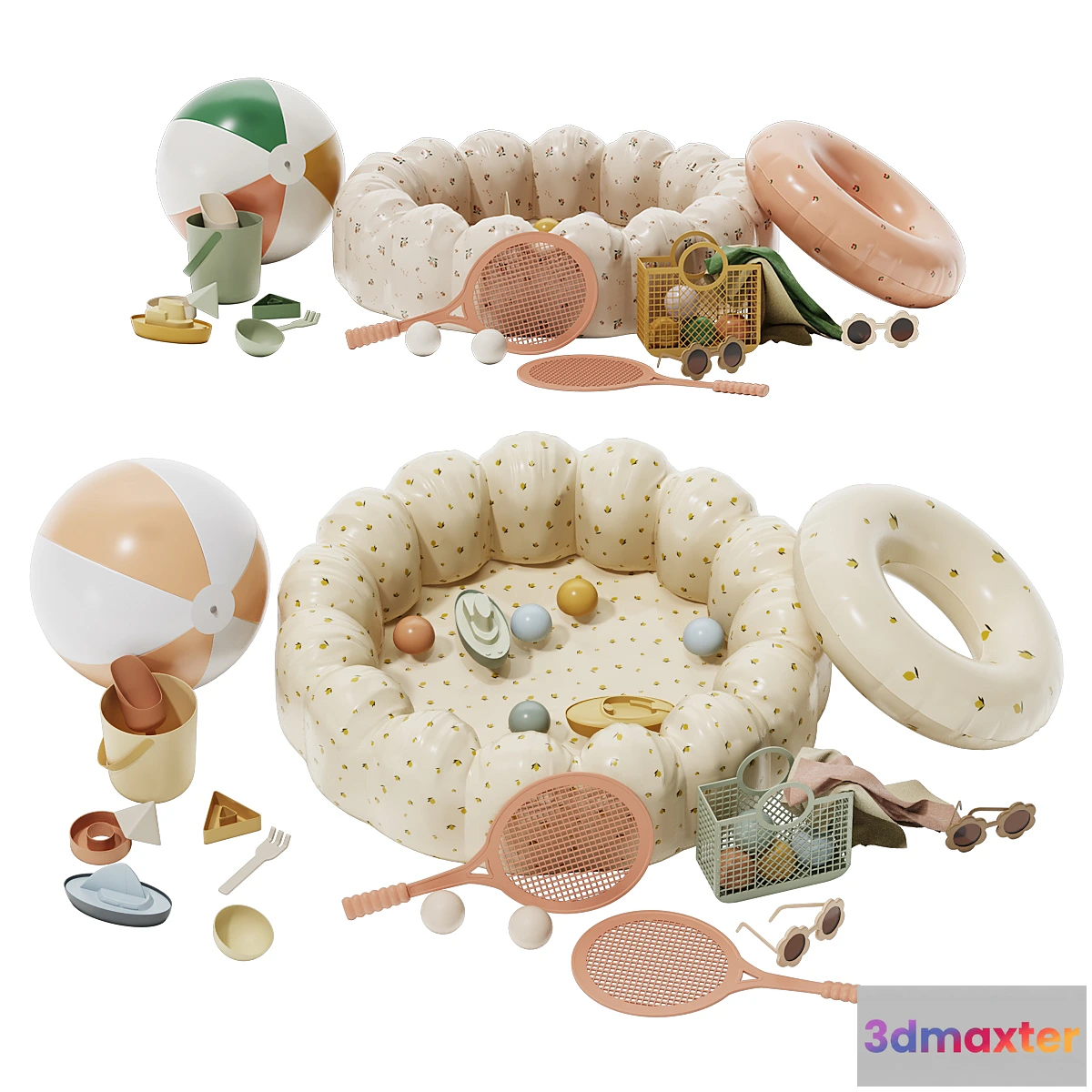 1413386 - Children Decor Set 13 3D Max