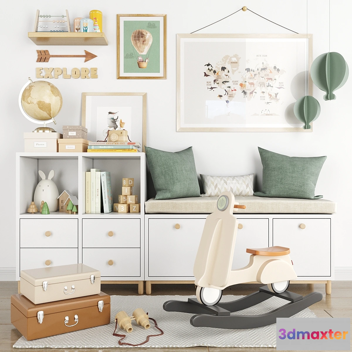 1413806 - Childroom Decor-04 3D Max