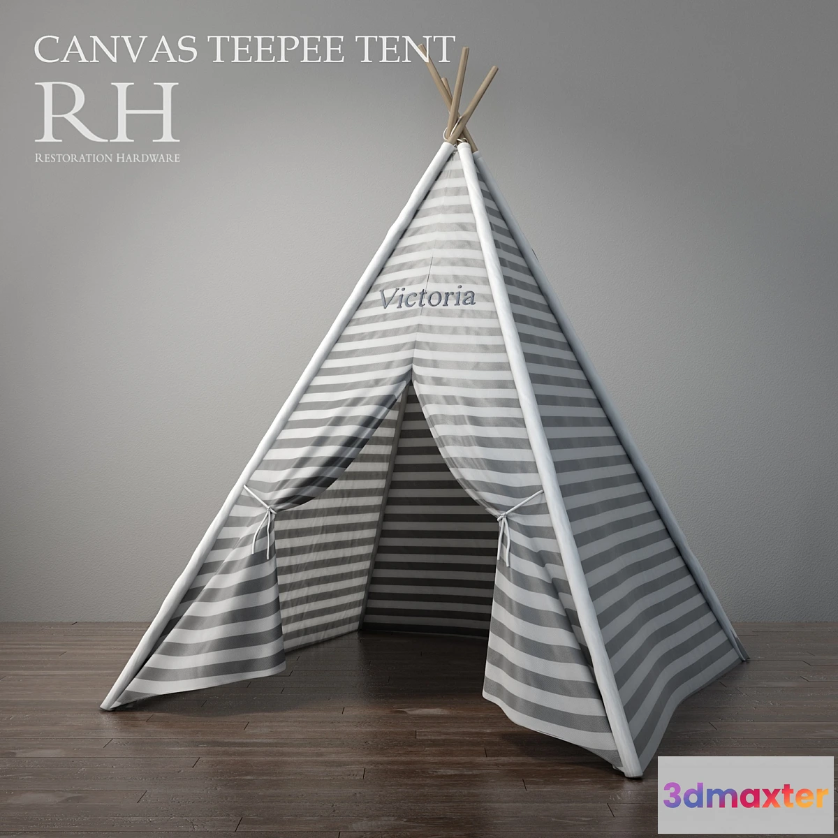 1414852 - RH canvas teepee tent 3D Max