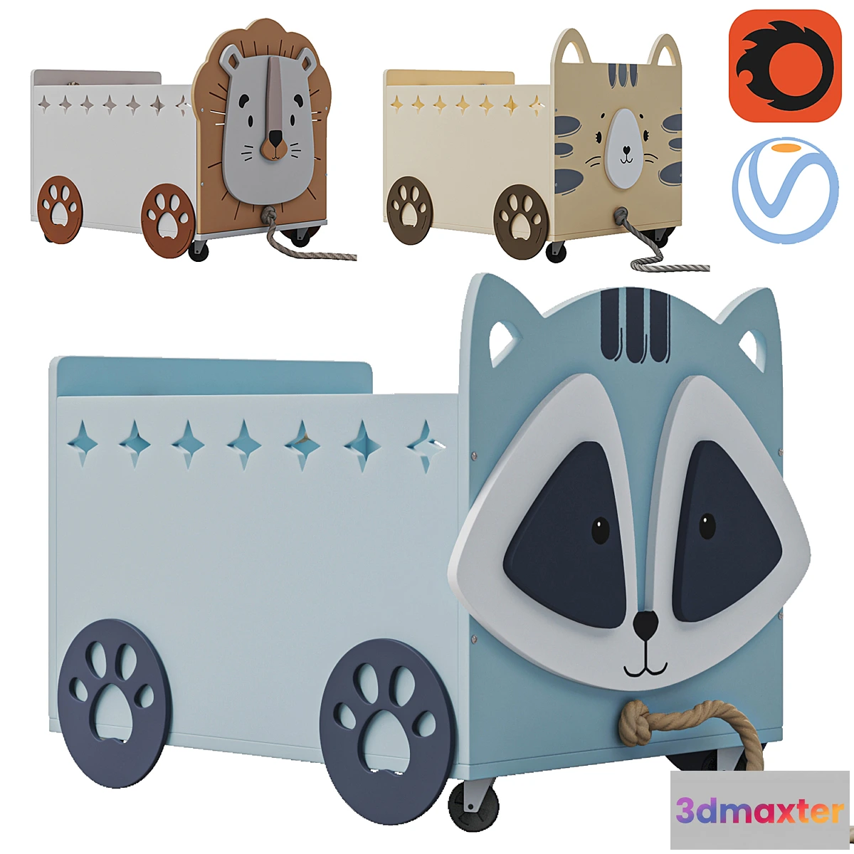 1415148 - Baby Trolley 3D Max