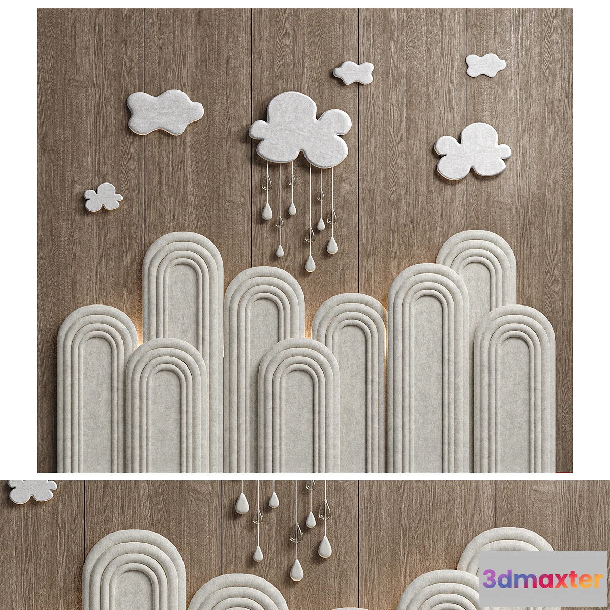 1416296 - Wall Panel for Children’s room 3D Max