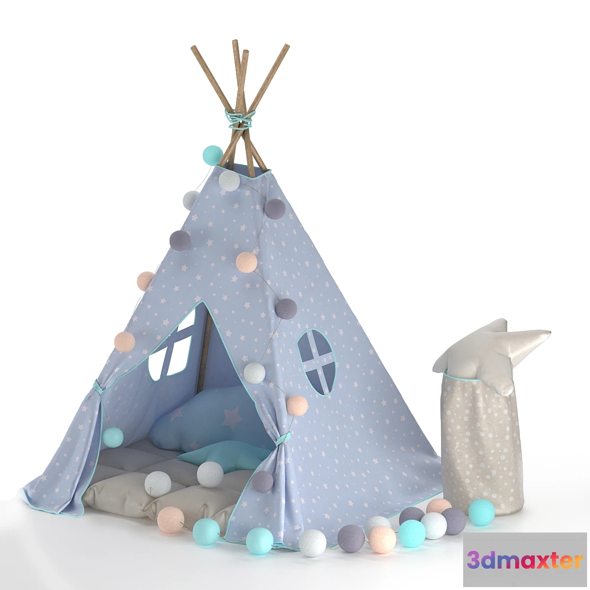 1416568 - Children’s Wigwam 3D Max