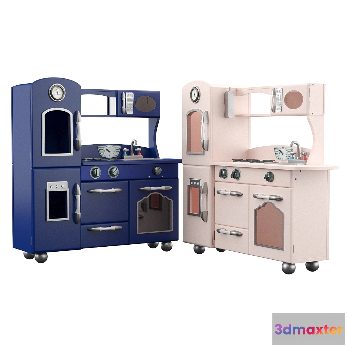 1416618 - Teamson Kids Classic Play Kitchen 3D Max