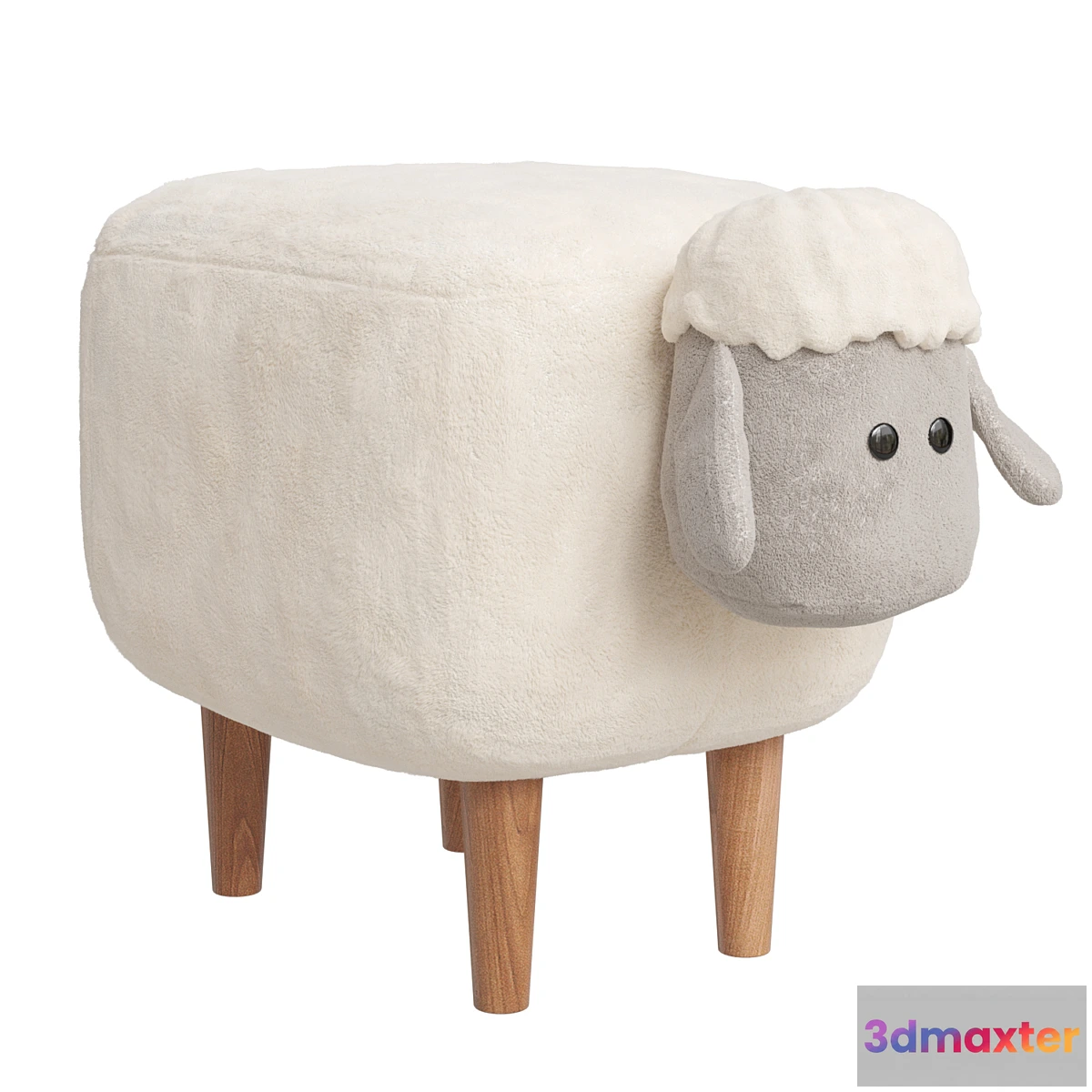 1417780 - Pouffe Sweet Lamb Combi 3D Max