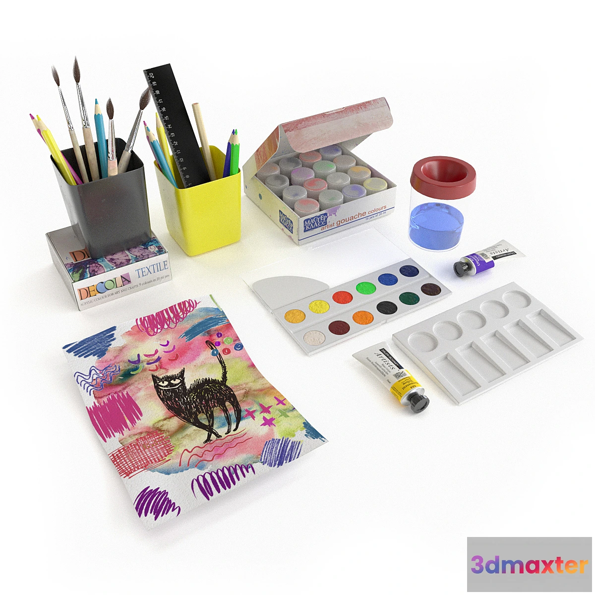 1418200 - Artist set 3D Max