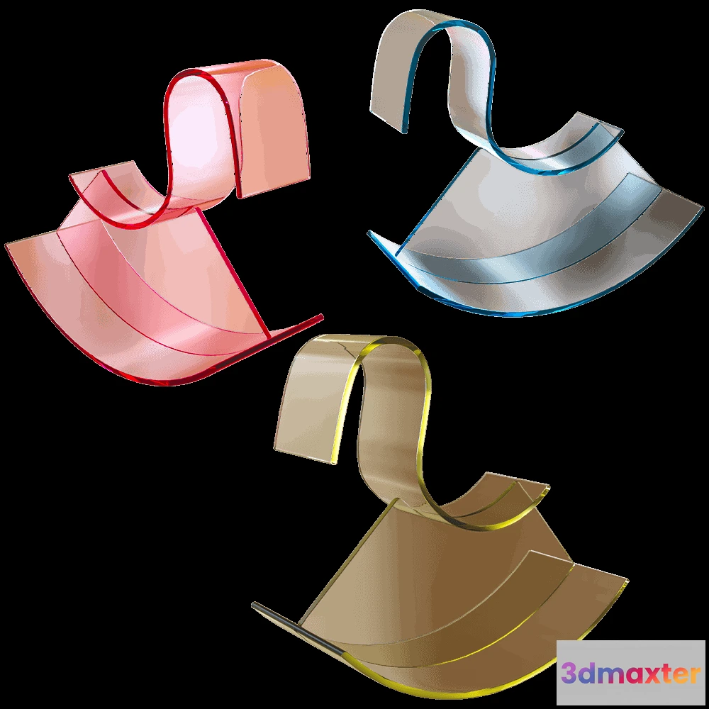 1591396 - Kartell - Rocking horse H-Horse 3D Max