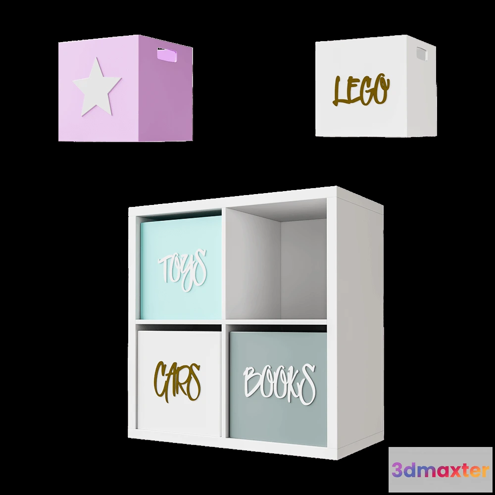 1591404 - KKhome - Toy box with cover 3D Max