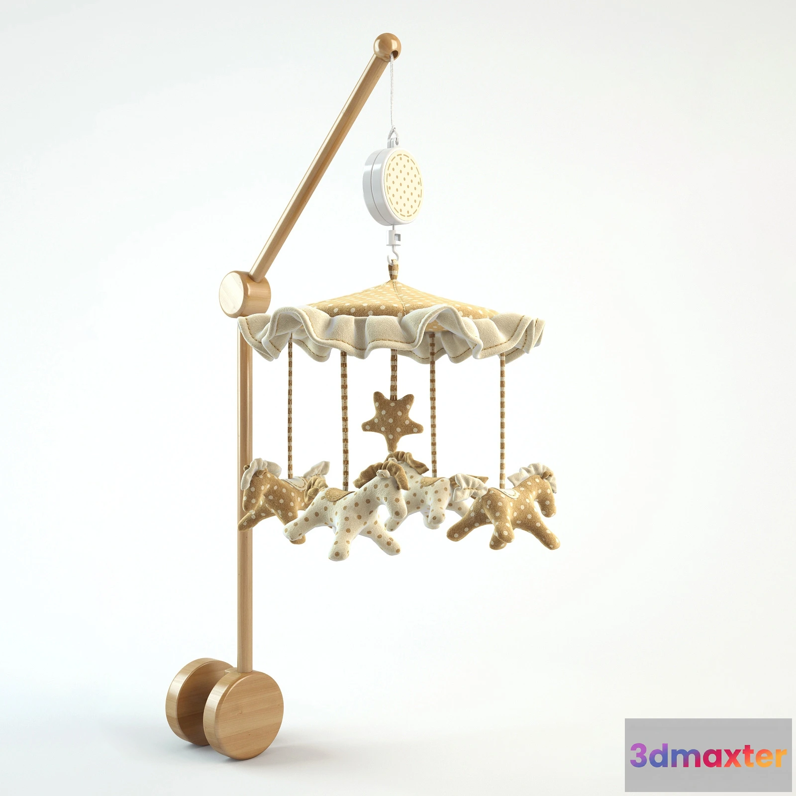 1591528 - child-room - Musical mobile to the cot 3D Max