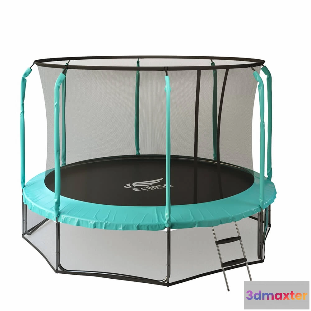 1591548 - child-room - 12 ft trampoline EclipseSpace 3D Max