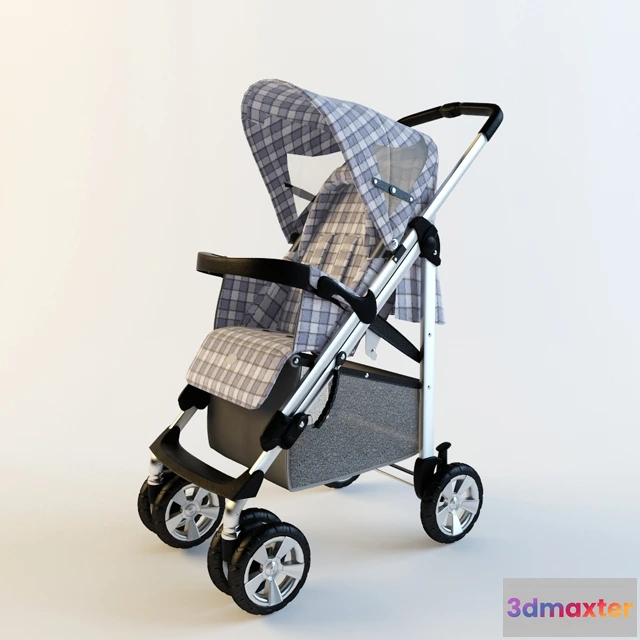 1591588 - child-room - Children’s pram 01 3D Max