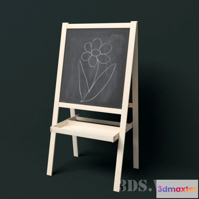 1591672 - child-room - Small children’s board 3D Max