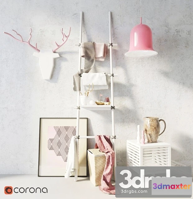 915376 - Decor For Bathroom Staircase Hanger