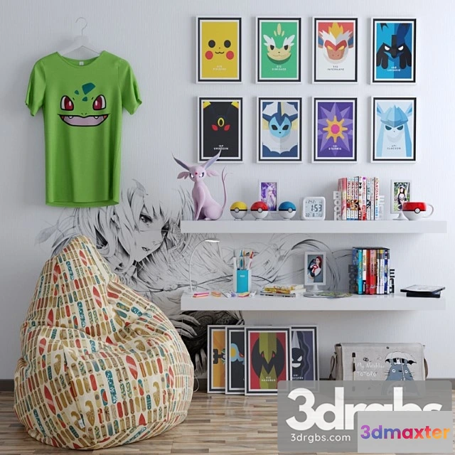 915404 - Decorative Set for Children Anime