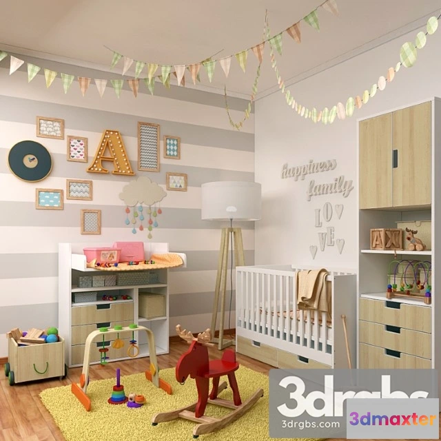 915410 - Decorative Set For Dietskaya With 2