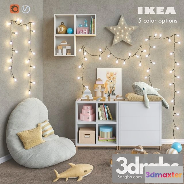 915482 - Ikea Modular Furniture Accessories Decor and Toys Set 6