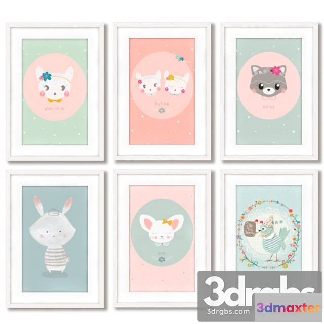 915568 - Posters For The Decoration Of The Children