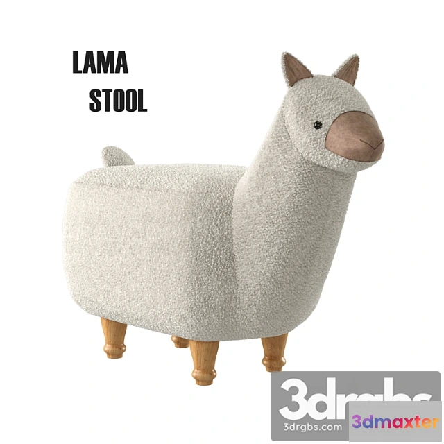 915574 - Pouf In The Nursery Llama From Apollo
