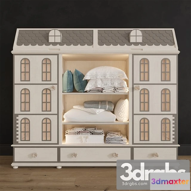 915578 - Savio Firmino Dolls Wardrobe