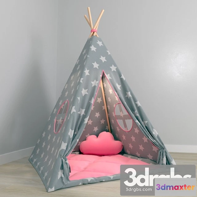 915612 - Teepee Set Kids Children
