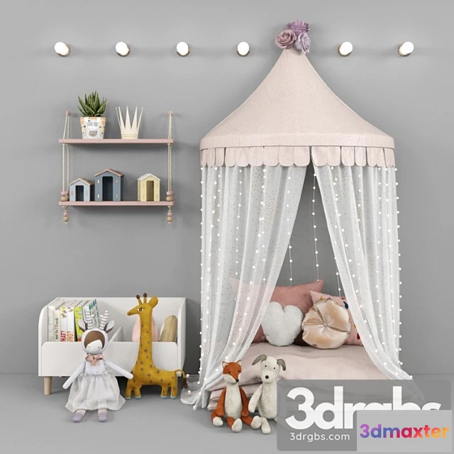 915616 - Tent and Decor for Children
