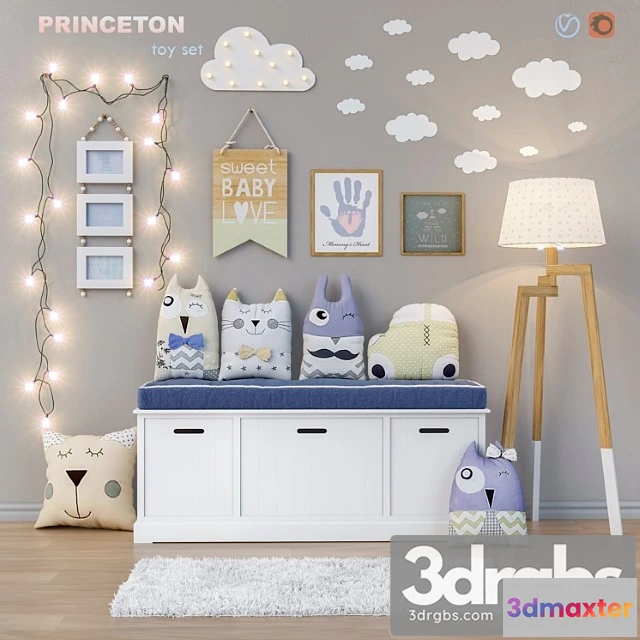 915630 - Toys and Daybed Princeton Set 15