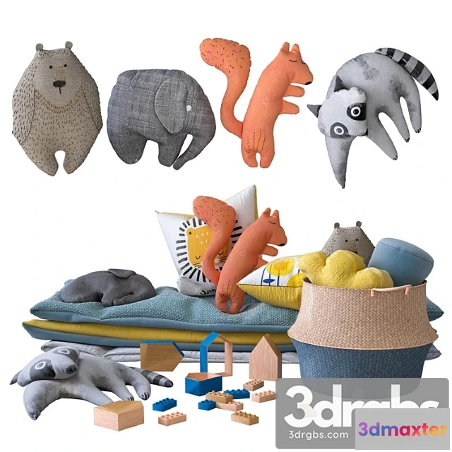 915640 - Toys and Furniture Set 01