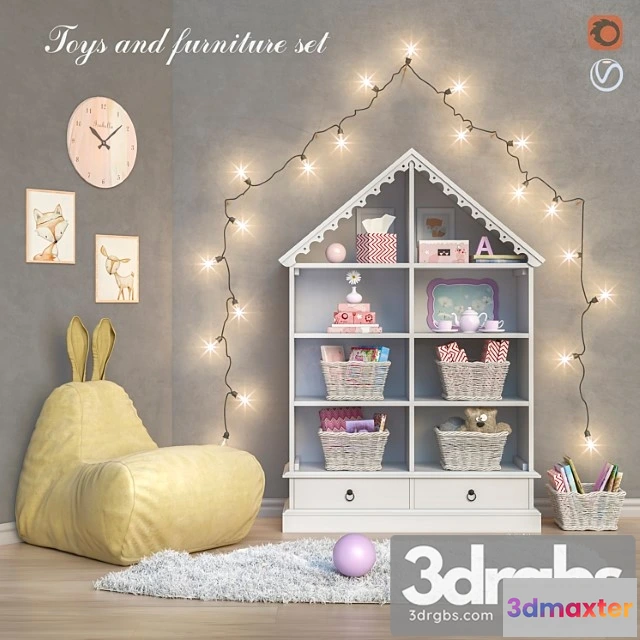 915650 - Toys and Furniture Set 21