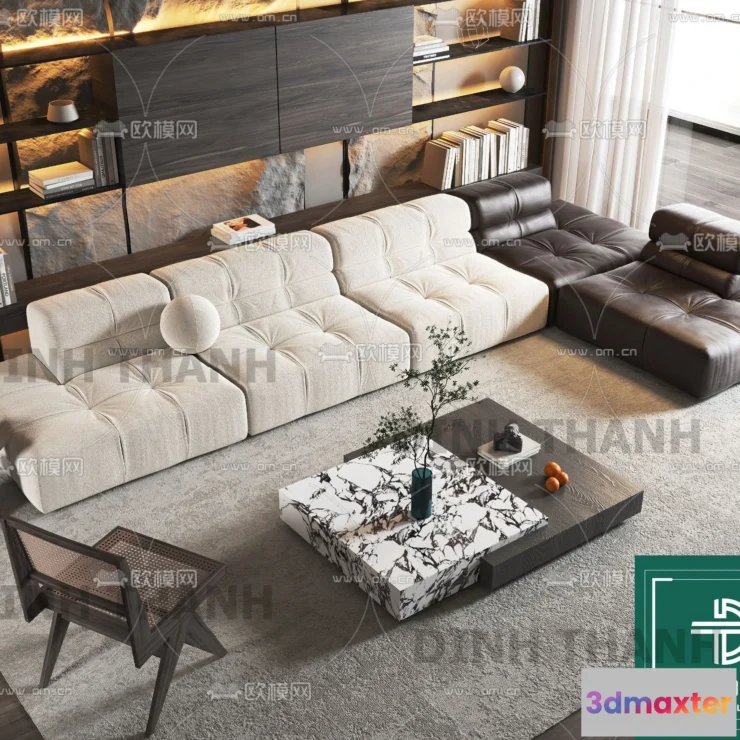 1178462 - MINOTTI SOFA - 3D MODELS - 003