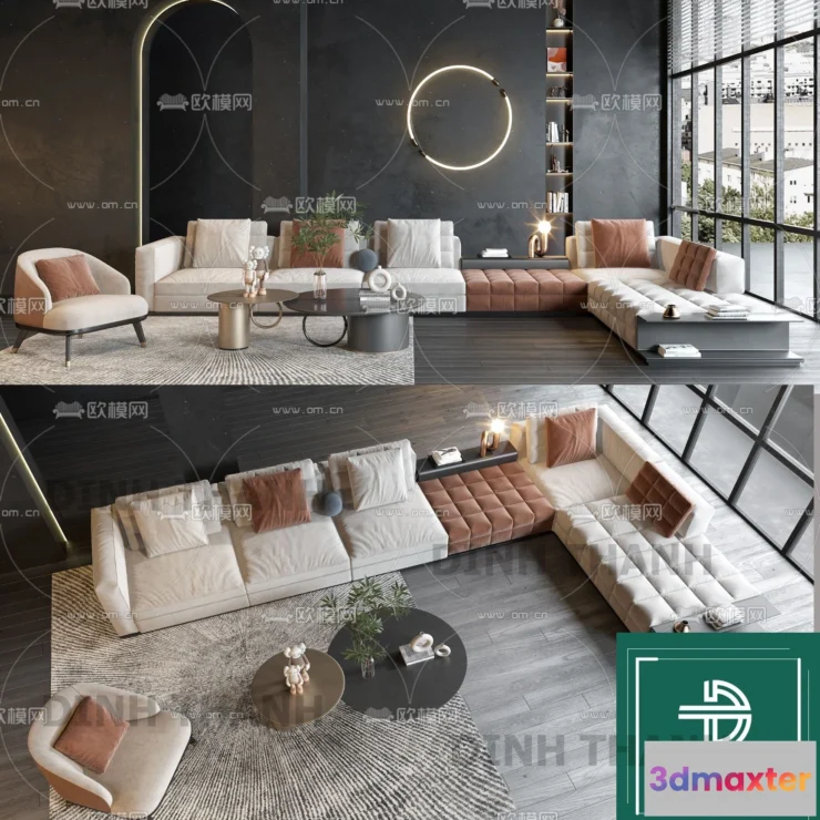 1178466 - MINOTTI SOFA - 3D MODELS - 005