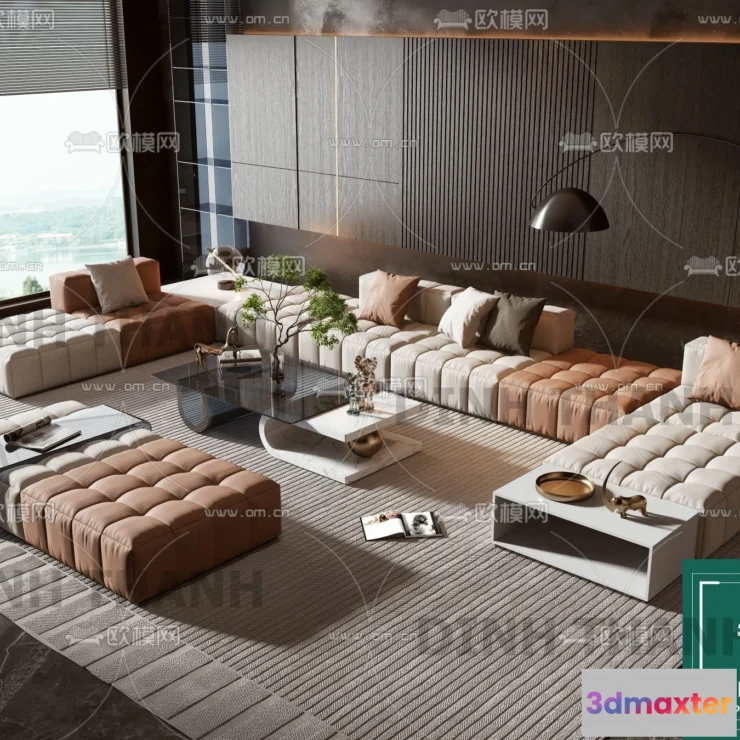 1178476 - MINOTTI SOFA - 3D MODELS - 010