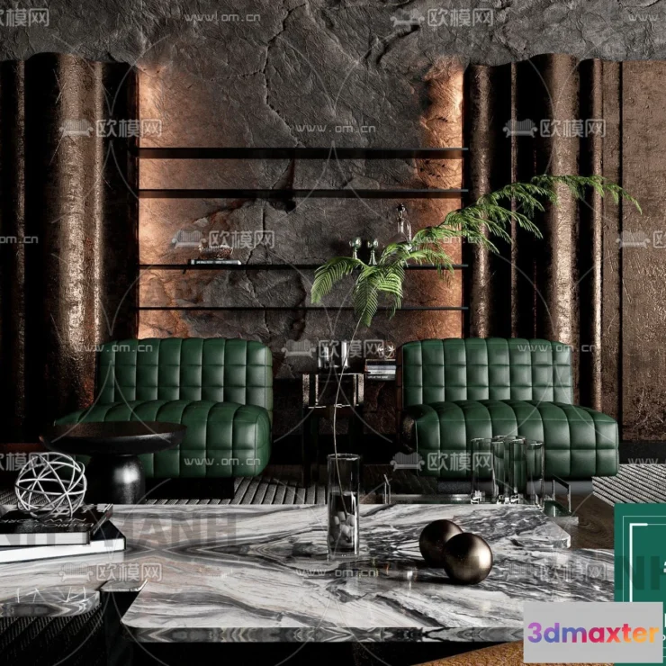 1178508 - MINOTTI SOFA - 3D MODELS - 026