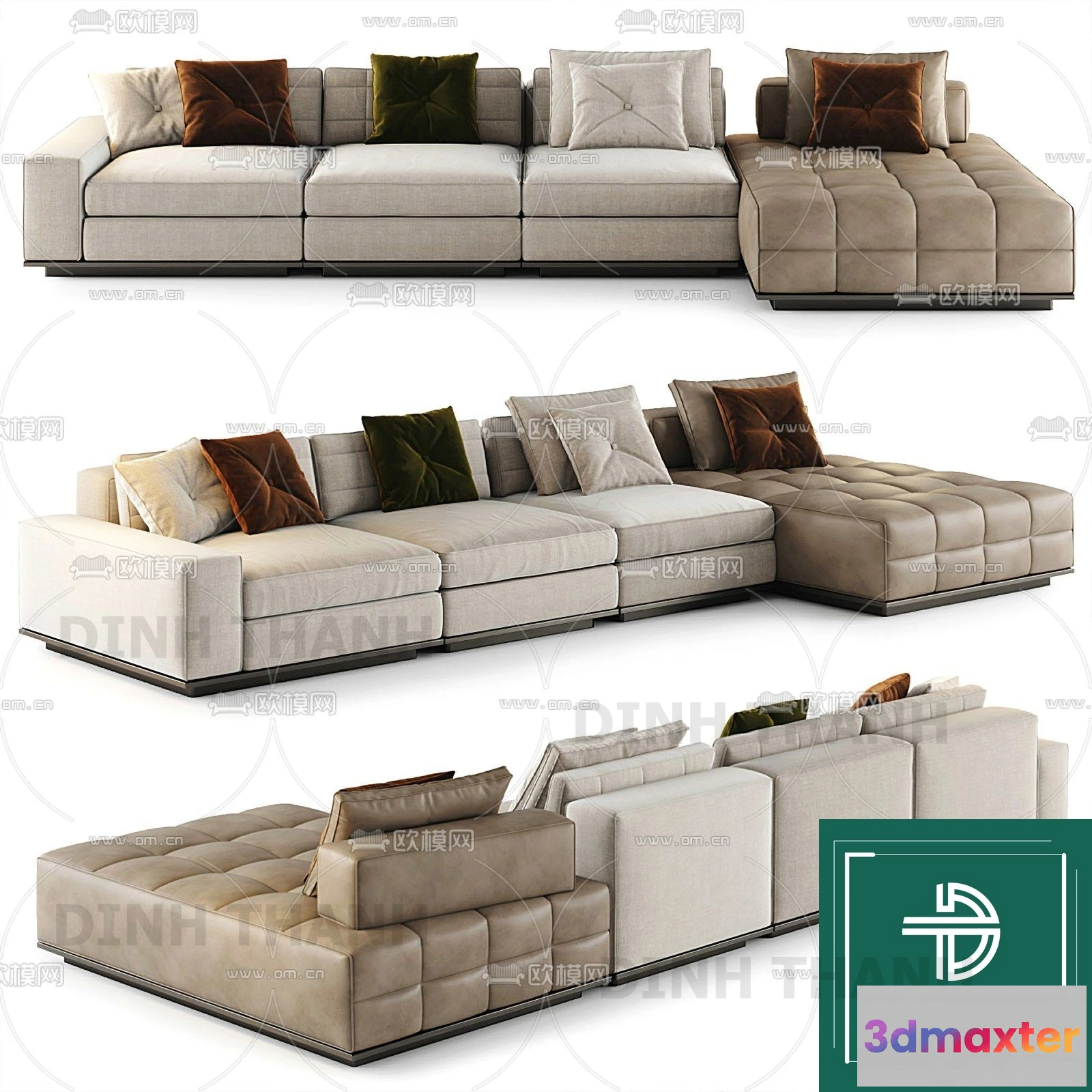 1178516 - MINOTTI SOFA - 3D MODELS - 030