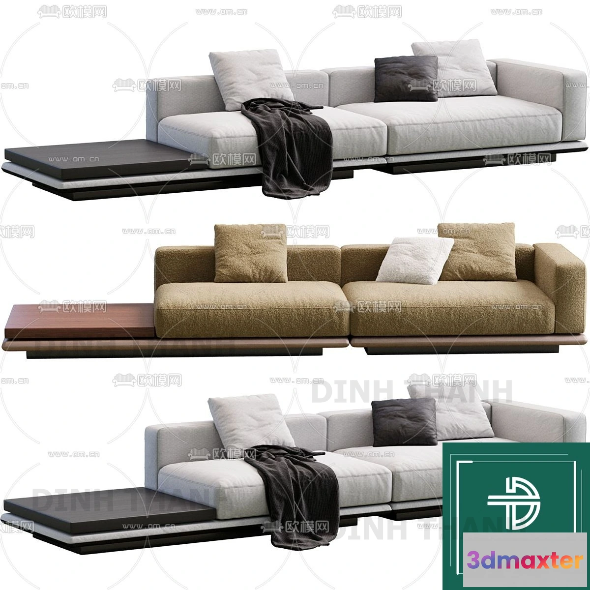 1178682 - MINOTTI SOFA - 3D MODELS - 113