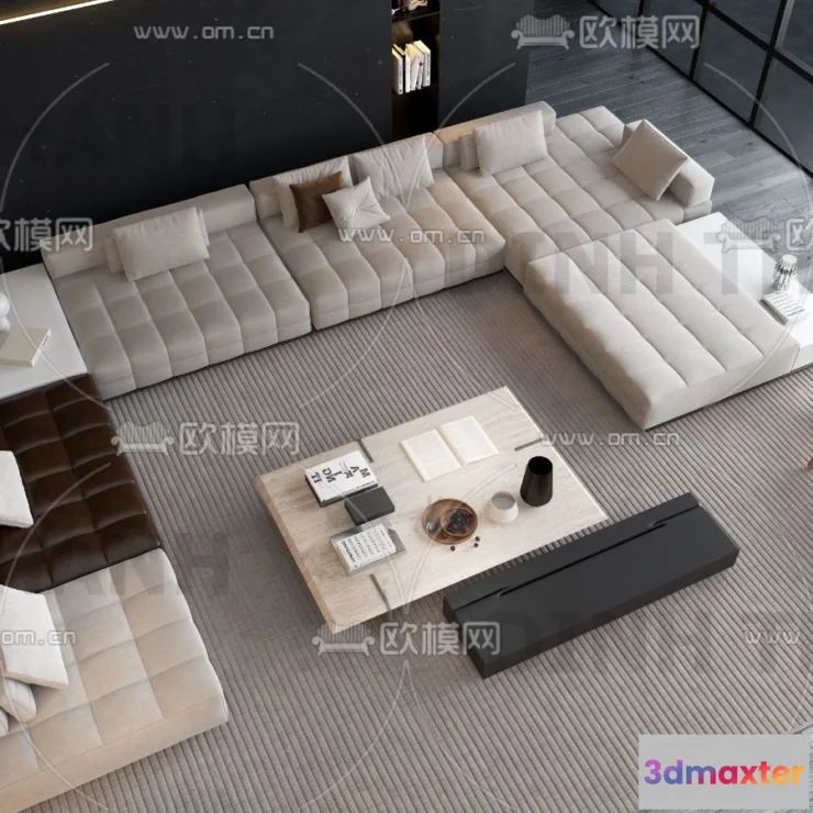 1178756 - MINOTTI SOFA - 3D MODELS - 150