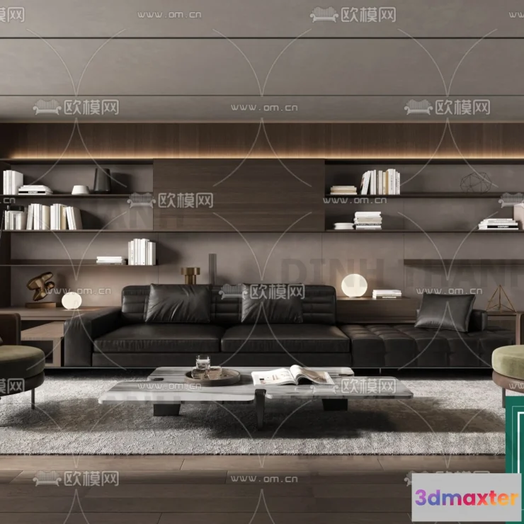 1178792 - MINOTTI SOFA - 3D MODELS - 168