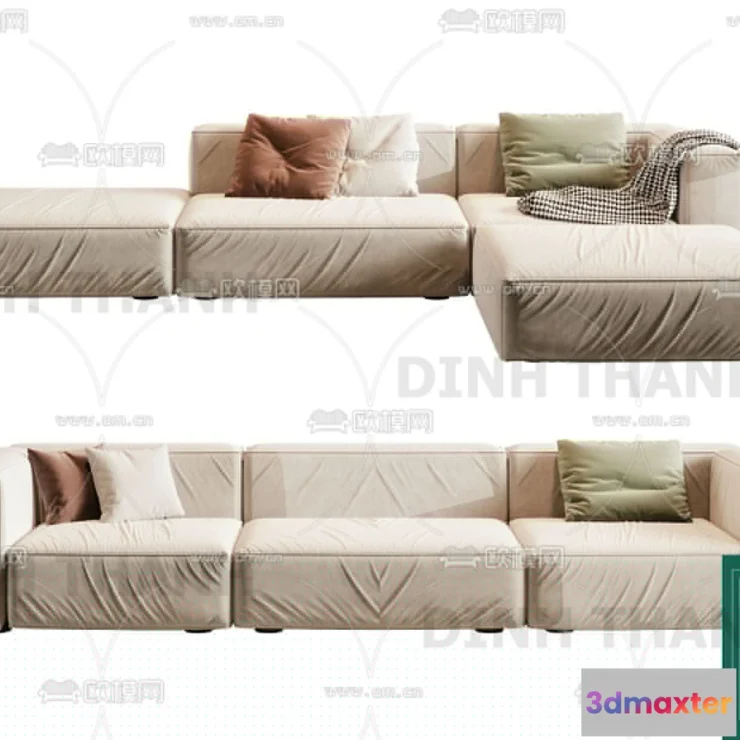1178800 - MINOTTI SOFA - 3D MODELS - 172