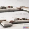 1178848 - MINOTTI SOFA - 3D MODELS - 196